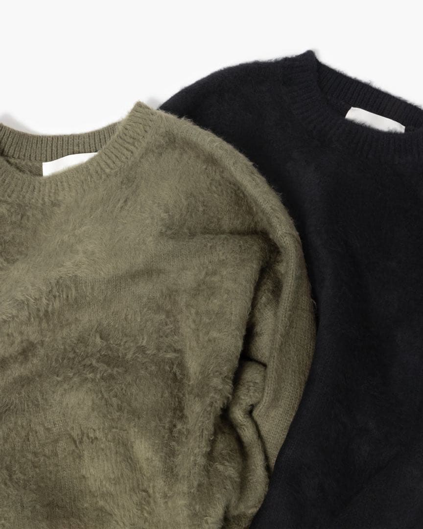 トップス simplycomplicated BRUSHED COTTON KNIT