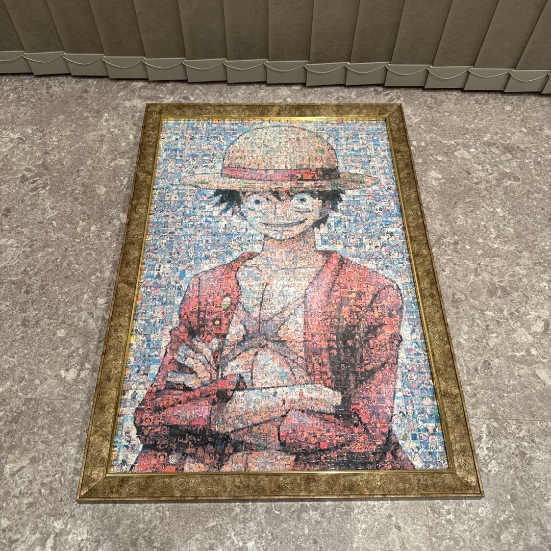 【完成品】ワンピースパズル34個セット/アルティメット専用パネル付