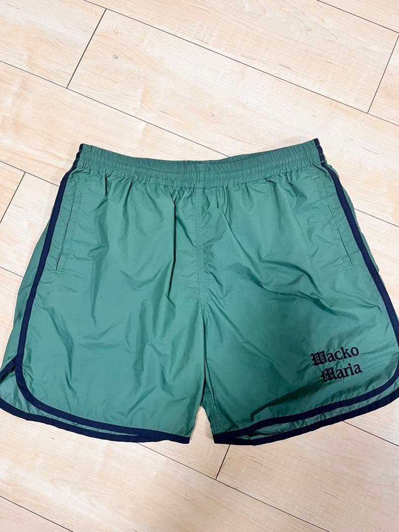 Wacko Maria オリーブグリーン ショートパンツ