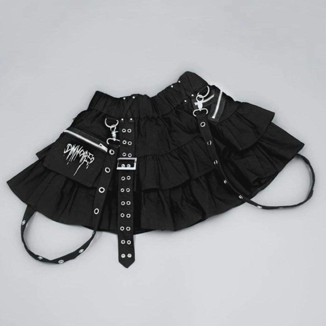 正規品 dimmoire ディムモアール PUNKフリルミニスカートII