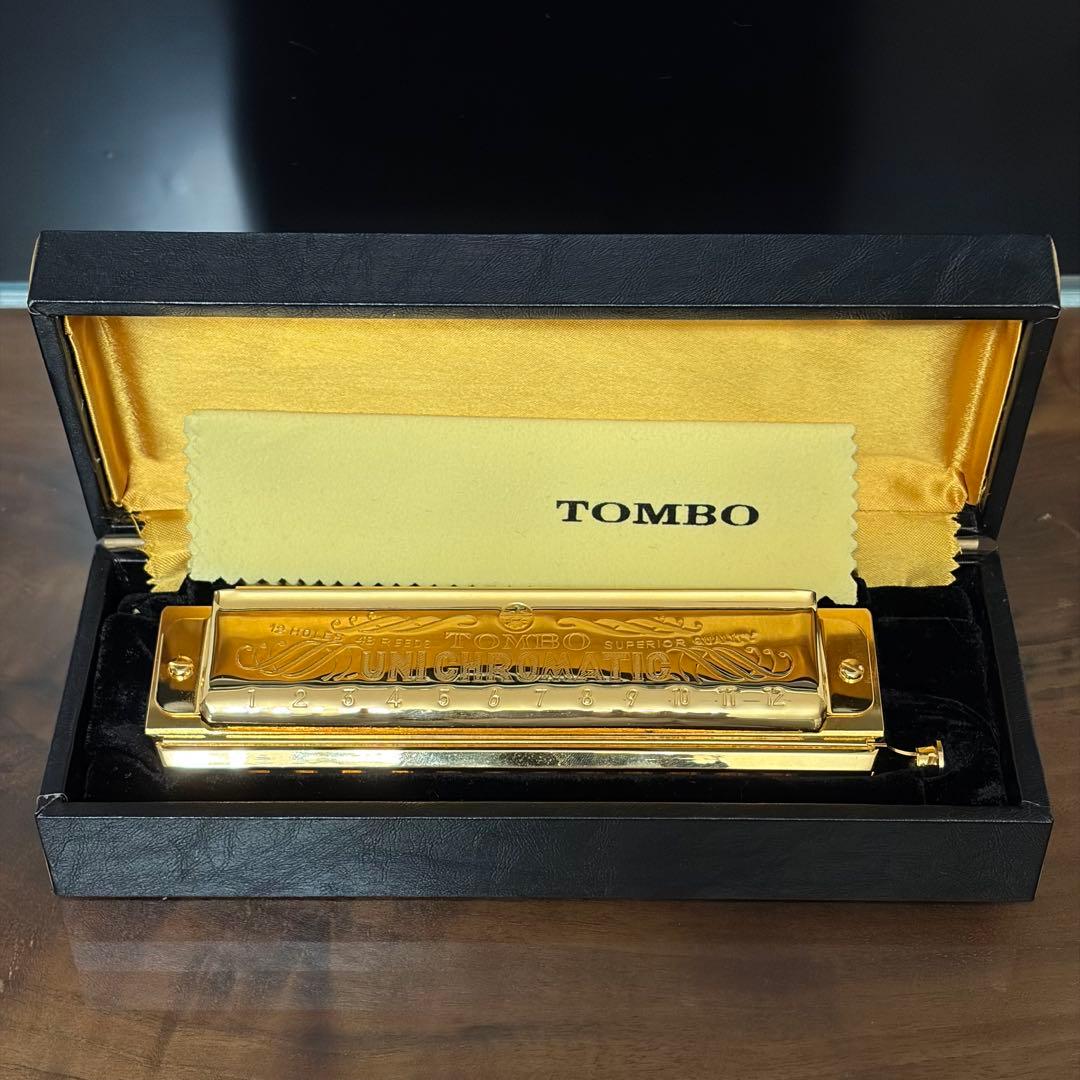 TOMBO ハーモニカ UNICHROMATIC GOLD No.1248G