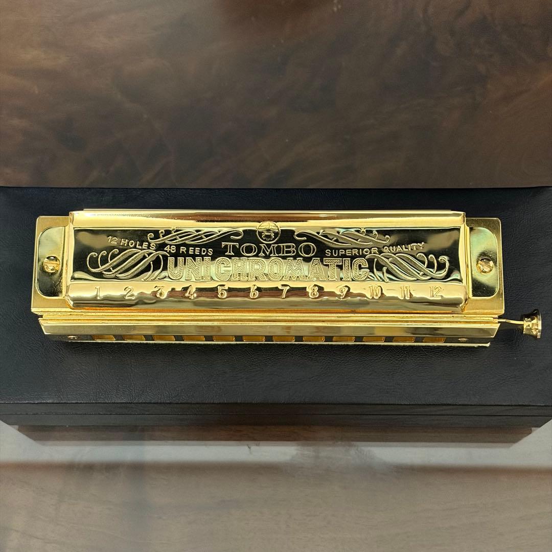 TOMBO ハーモニカ UNICHROMATIC GOLD No.1248G