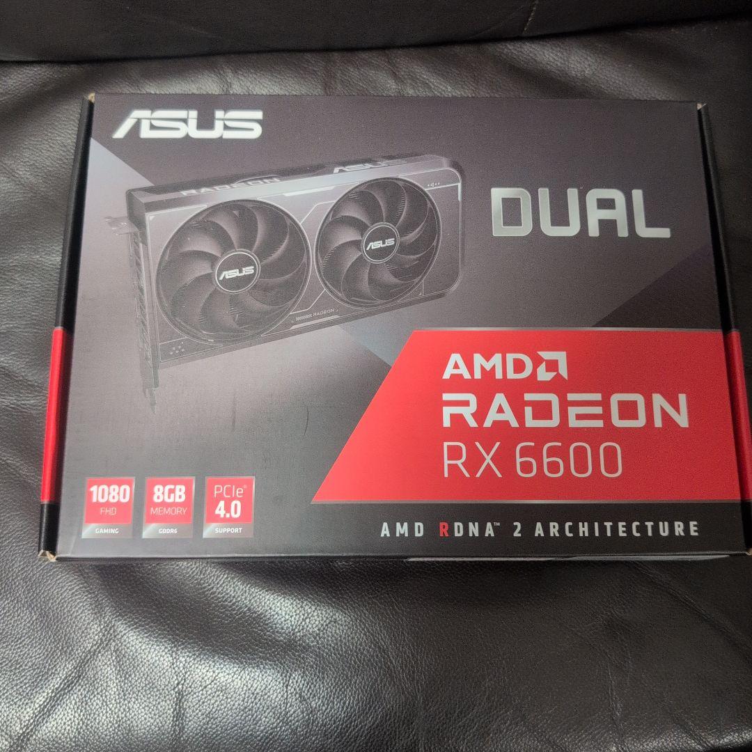 グラフィックボード・グラボ・ビデオカード ASUS Radeon RX 6600 8GB