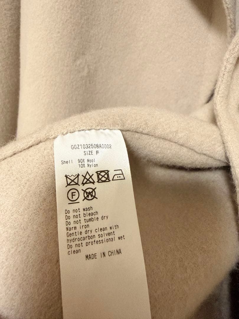 coco様　GALLARDAGALANTE ♡ ダブルフェイスショートコート