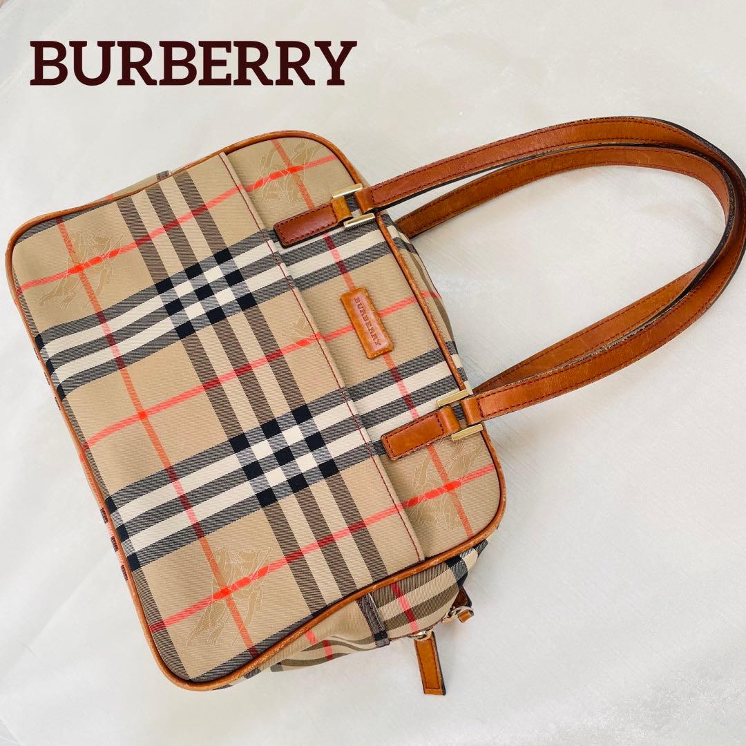 BURBERY LONDON ハンドバッグ　トートバッグ　ノバチェック