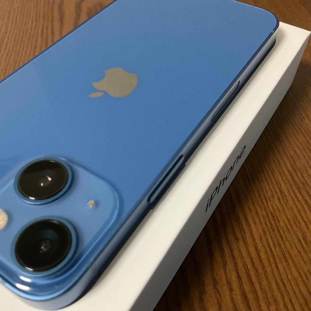 [限定価格] iPhone 13 mini 128GB ブルー ほぼ新品