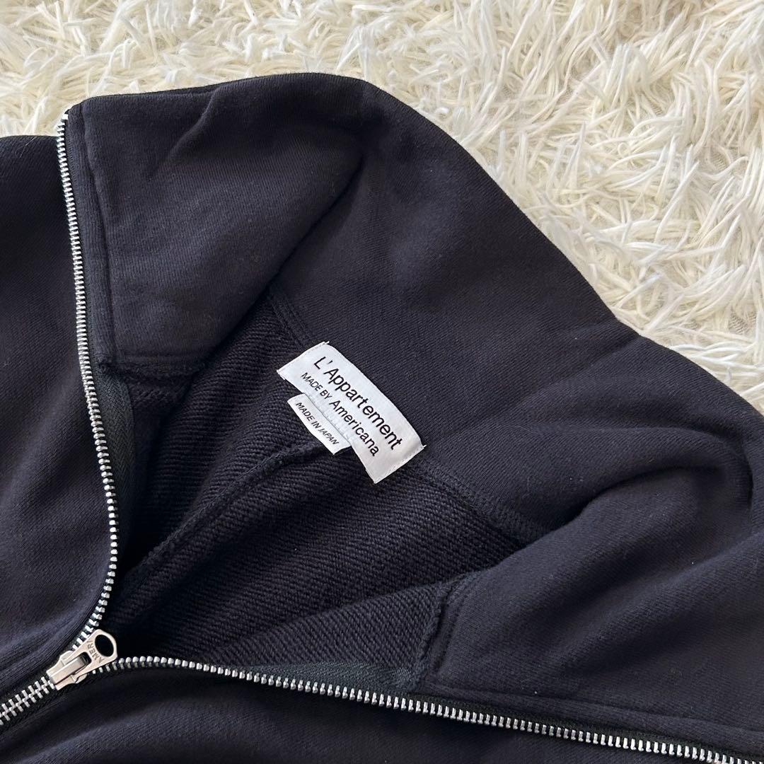 ✨美品✨ アパルトモン 24SS ハーフジップ スウェットワンピース マキシ丈