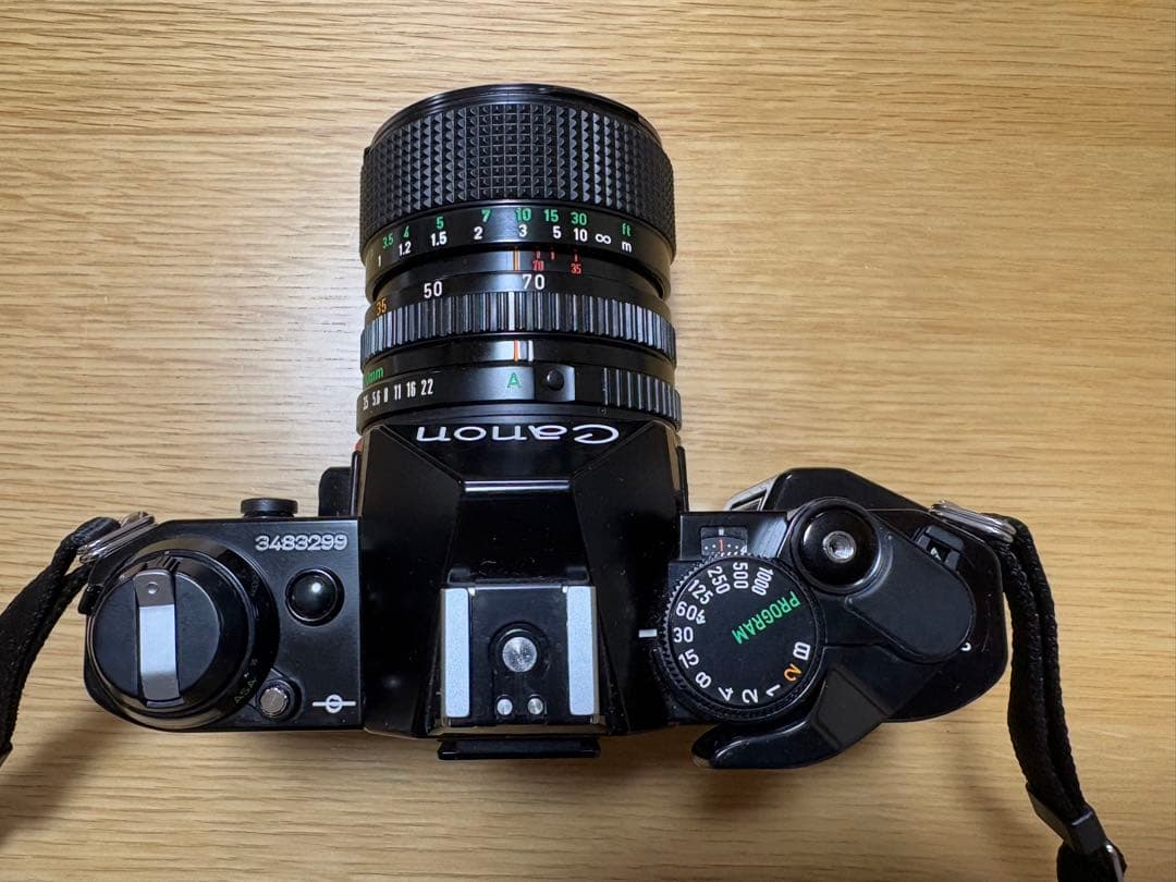 キヤノンAE-1 program＆FD35-70mm（F3.5-4.5）ズーム