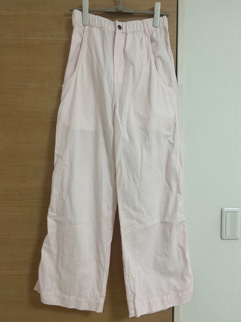 値下げ⭐︎ギャザーチノ ピンク Spick and Span
