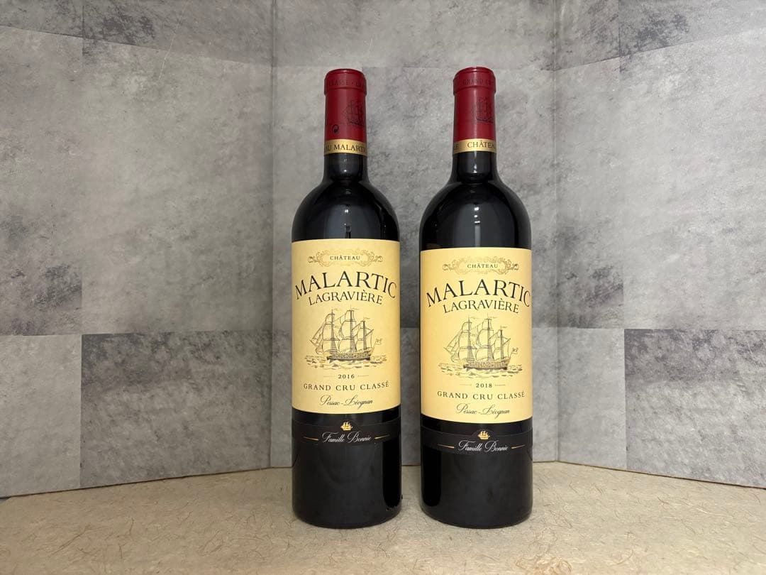 シャトー マラルティック ラグラヴィエール 2016 2018 赤ワイン
