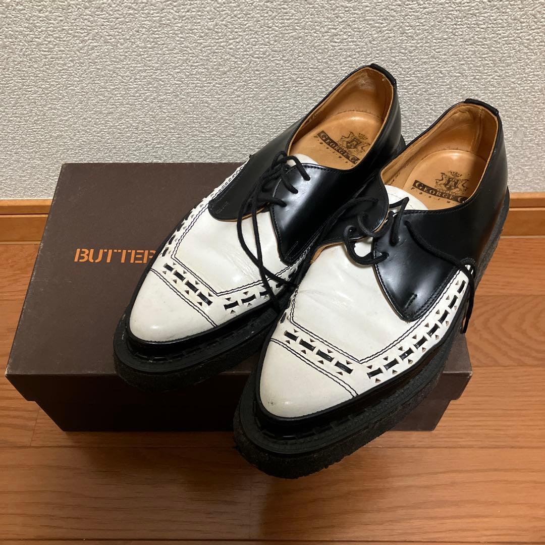 E COX ジョージコックス ラバーソール ギブソン 英国製 UK6