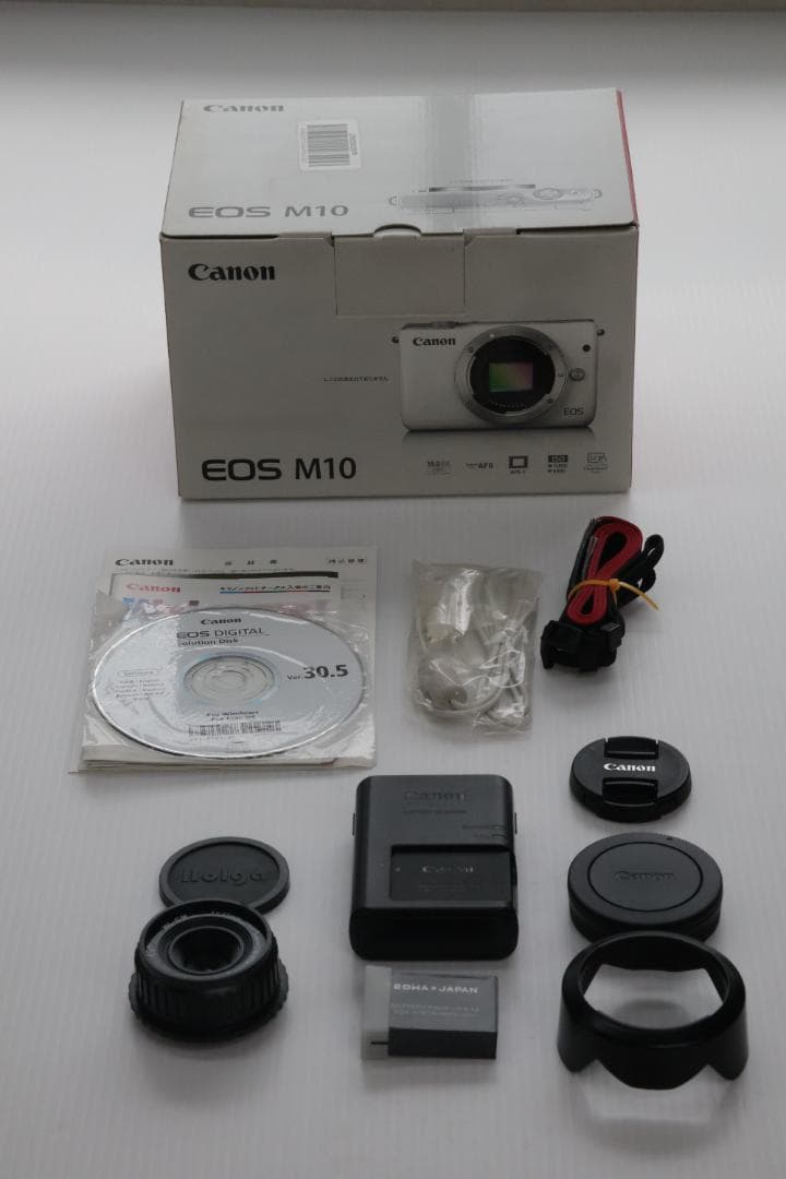 EOS M10 EF-M15-45 IS STM【ホルガレンズおまけ】