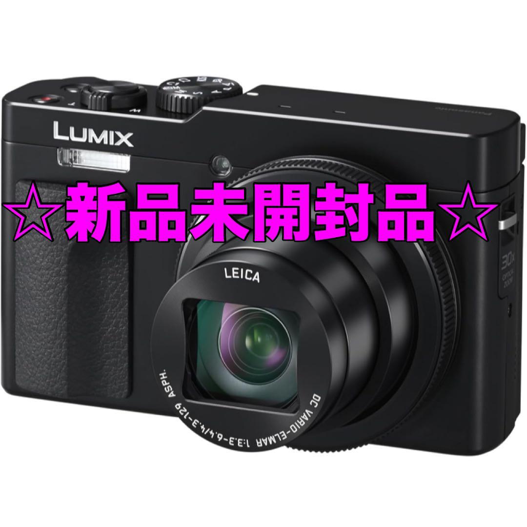新品 LUMIX TZ99 コンパクトデジタルカメラ ブラック DC-TZ99