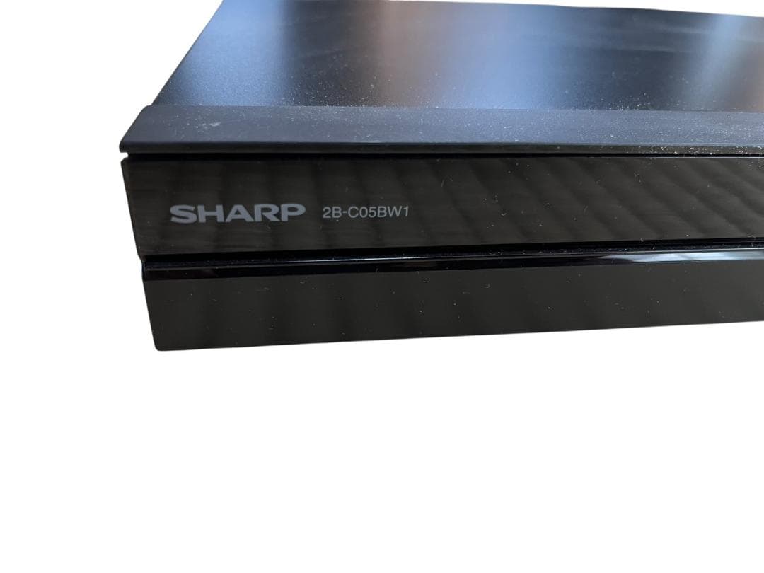 シャープ 2B-C05BW1 ブルーレイレコーダー 19年製 動作確認済 美品