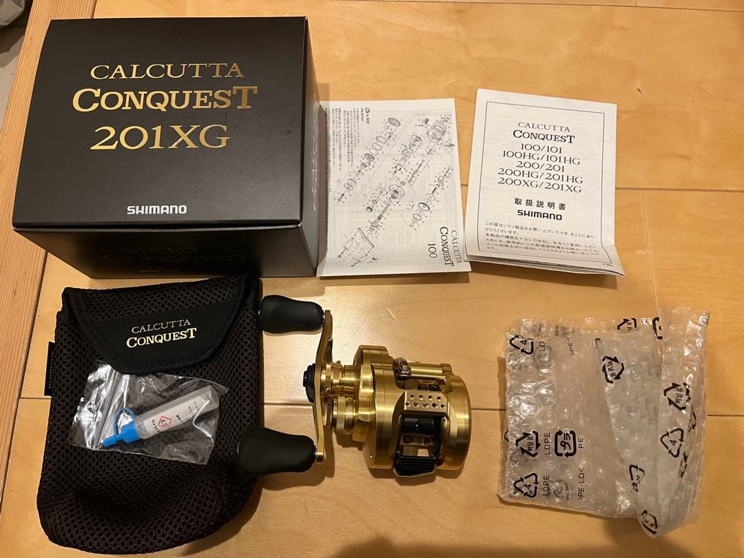 値下げ シマノ 22 カルカッタコンクエスト 201XG