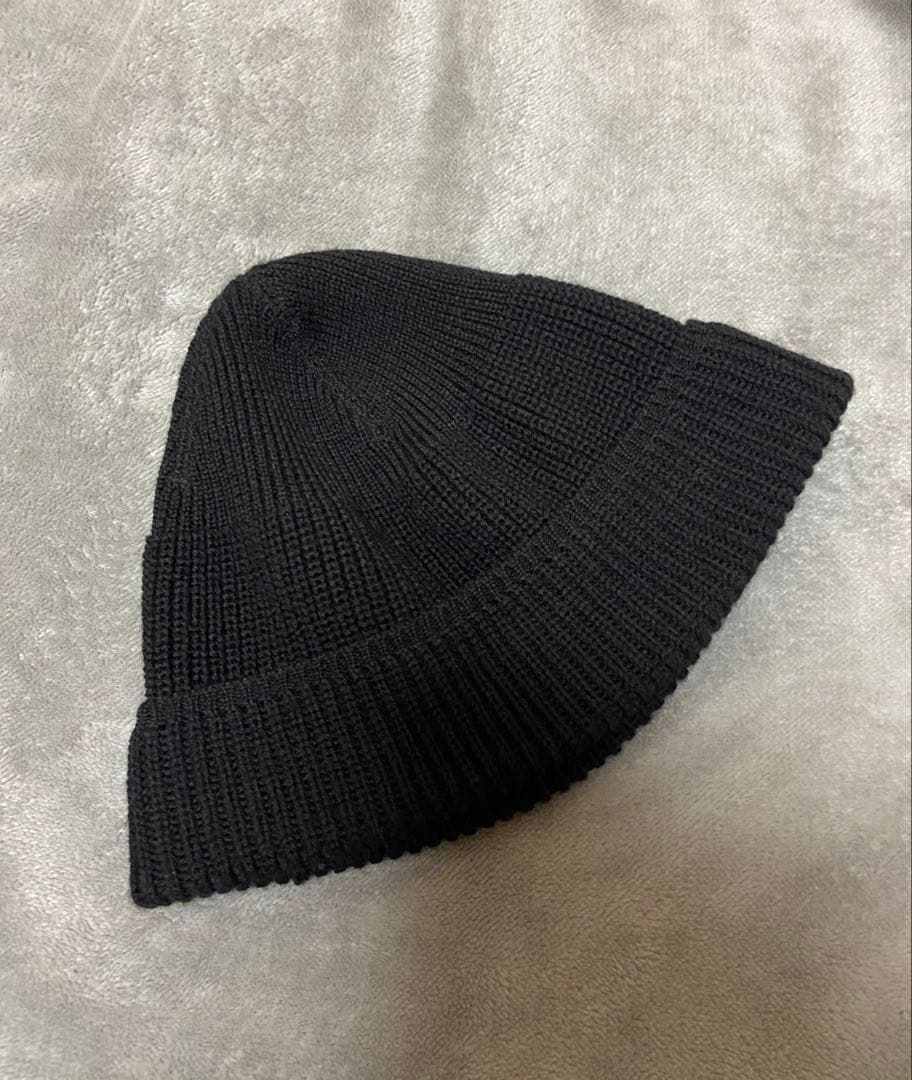 OUR LEGACY 23AW ビーニー BLACK WOOL KNIT CAP