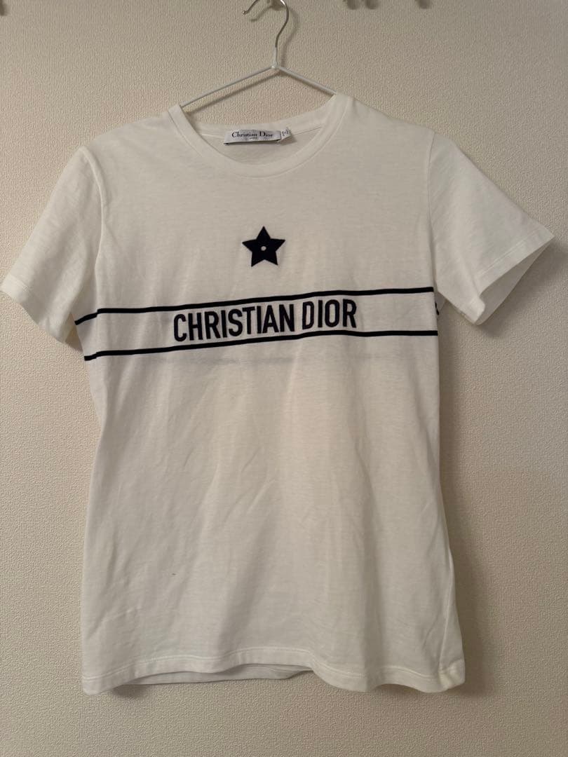 CHRISTIAN DIOR ホワイト Tシャツ