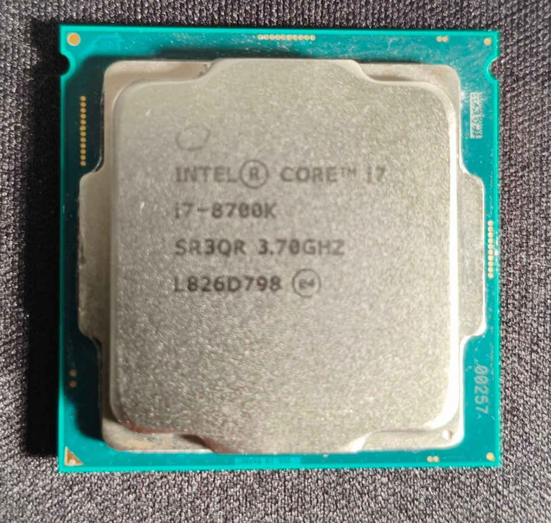 CPU CPU INTEL CORE i7 8700K