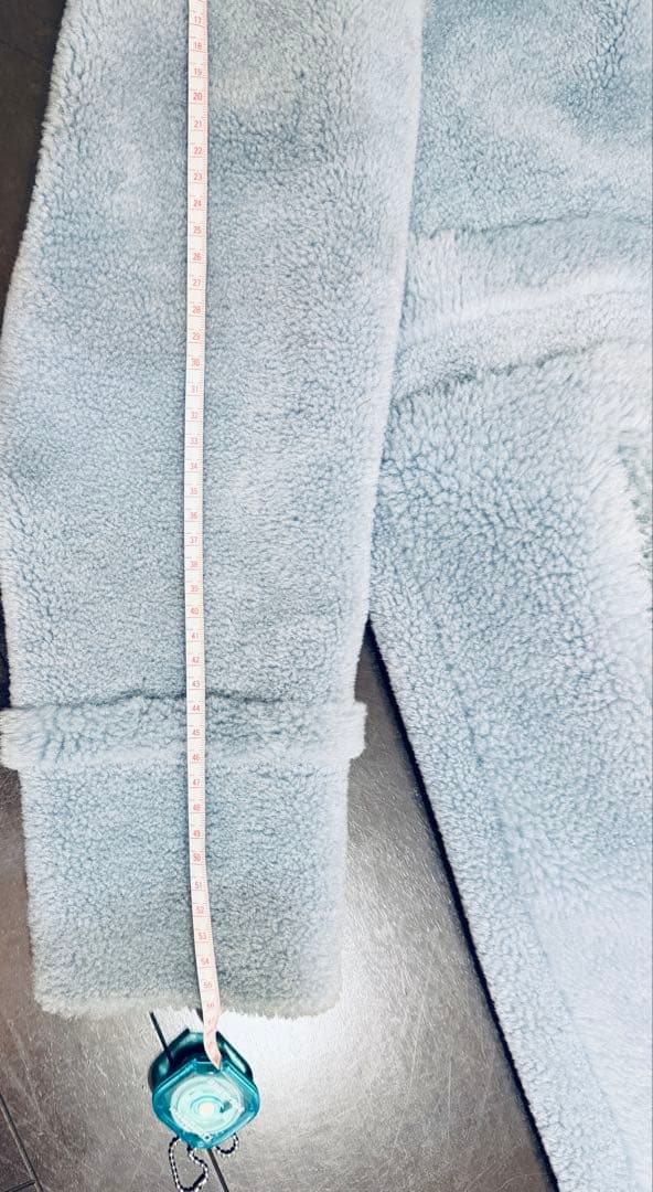 リアルファー付きムートンロングコート