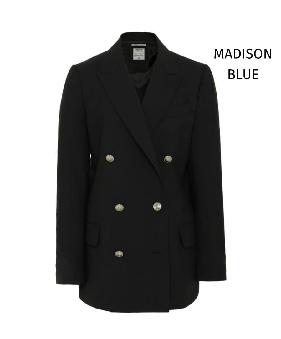 完売品✨美品✨マディソンブルーBLEECKER W6BブレザーブラックMB241