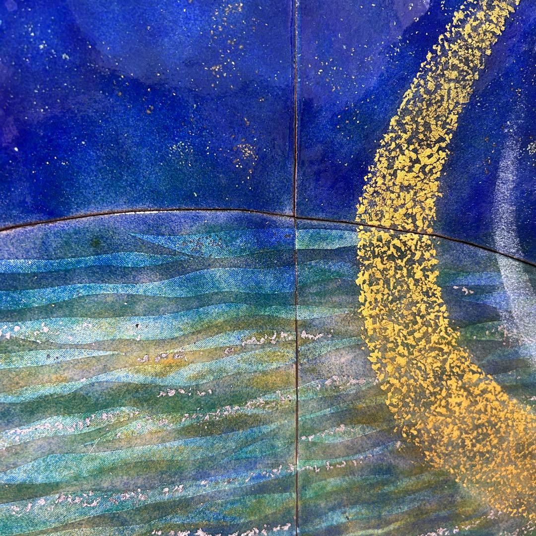 七宝焼 壁画 ②