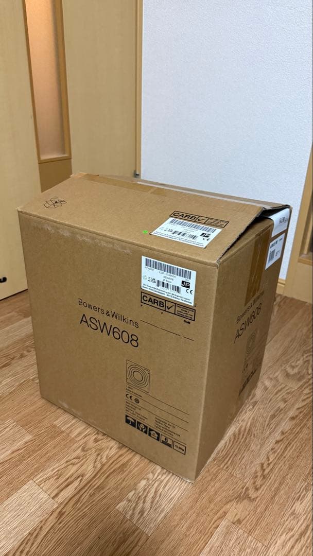 【2025年11月購入】B&W ASW610 サブウーファー（ブラック）