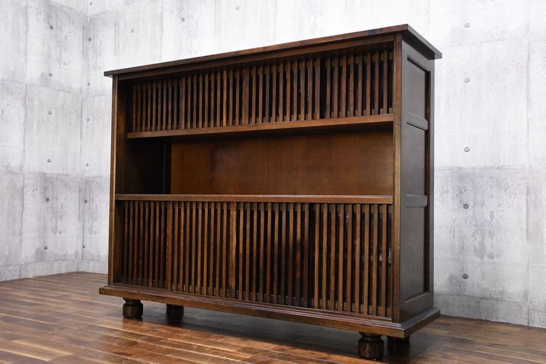 EHK77 九州民芸家具 サイドボード 水目桜/ミズメザクラ 茶棚 和モダン