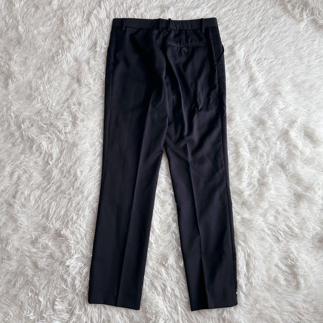 アルマーニ ジュニア　スーツセットアップ　紺　ネイビー　ロゴピンバッジ付き　美品