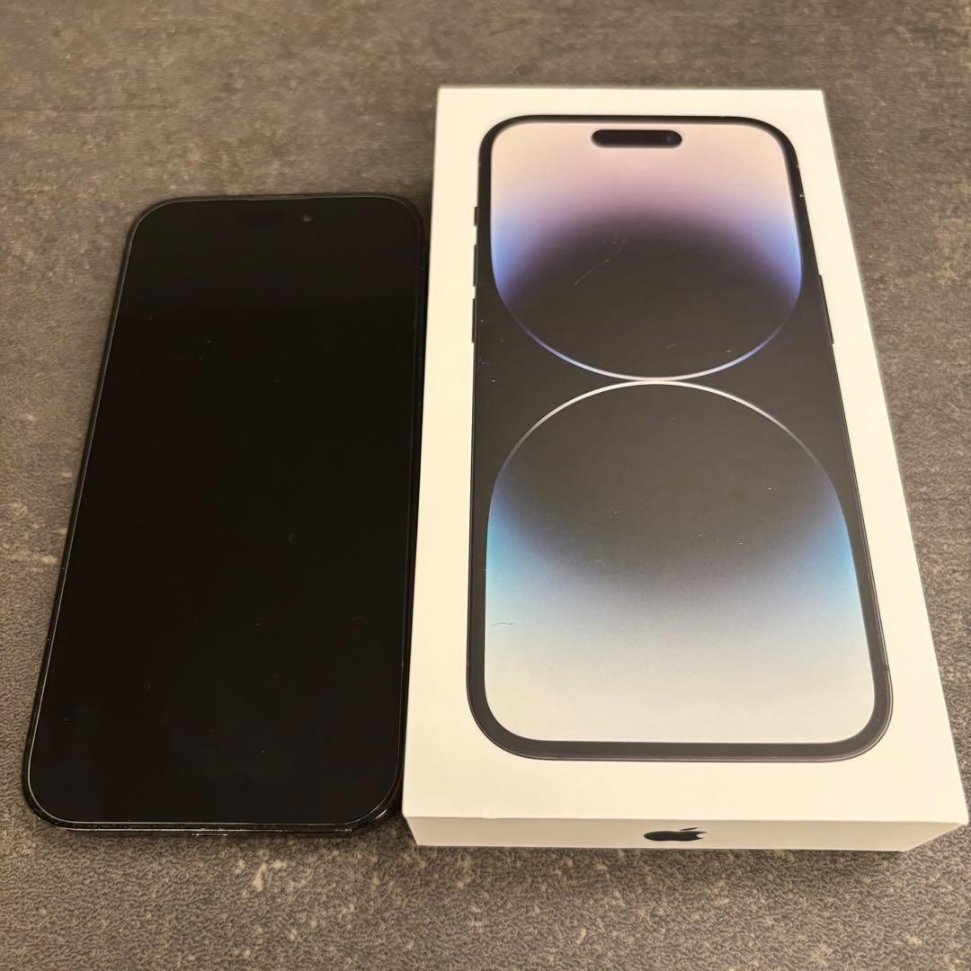iPhone14Pro スペースブラック 128GB SIMフリー 付属品あり