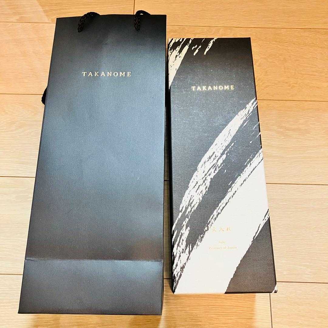 TAKANOME 日本酒 ギフトボックス 専用袋付き