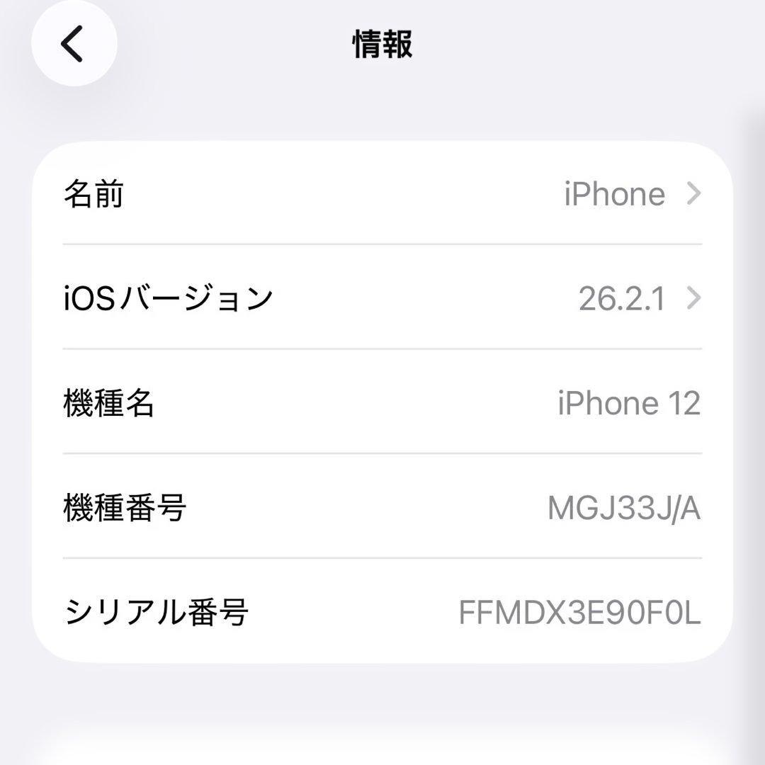 Apple iPhone 12 256GB ブルー 本体 SIMフリー