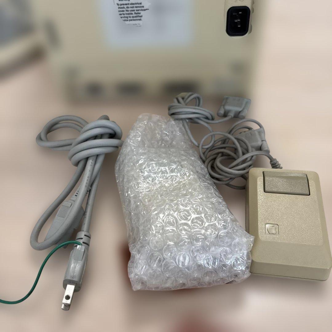 Macintosh Plus キーボードとマウス2個、コンパクトMac収納バック