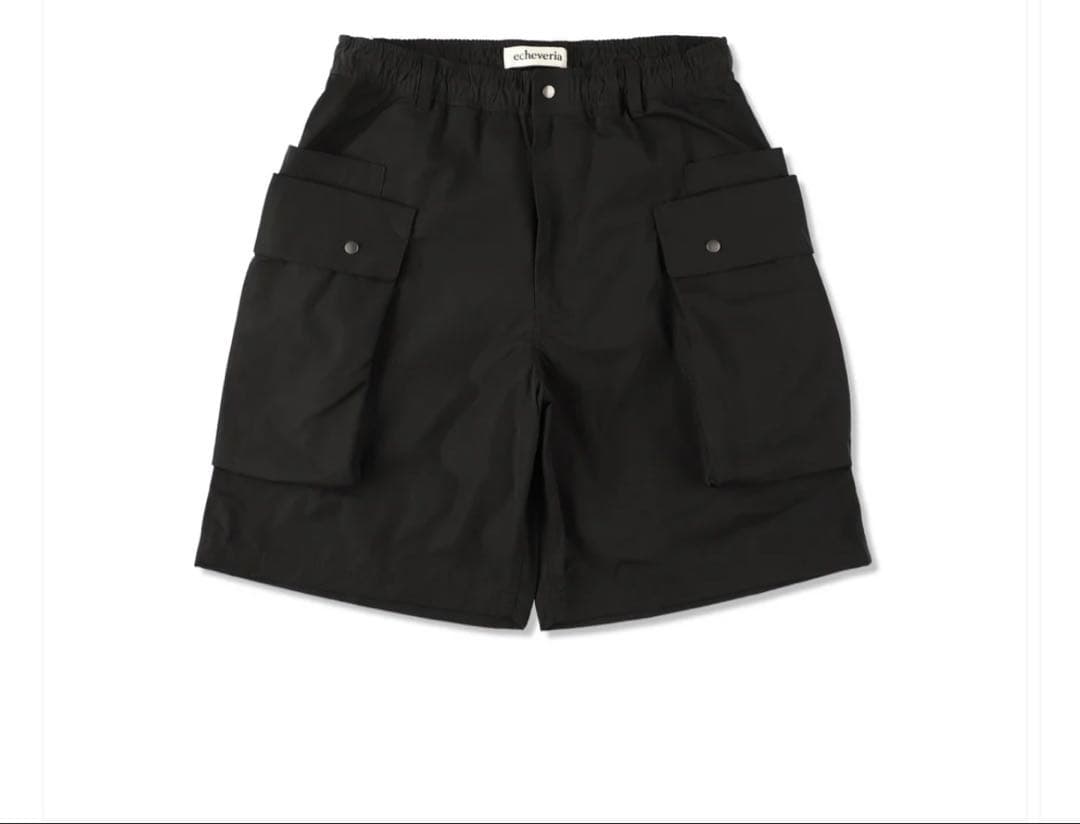 パンツ Italian fabric military shorts echeveria