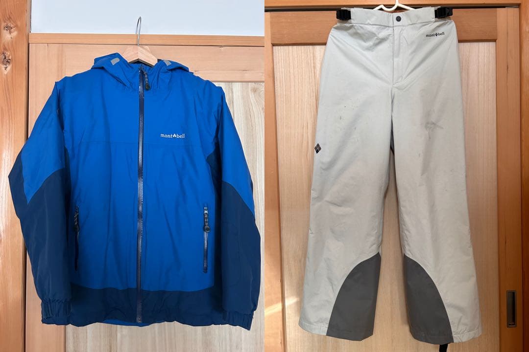 mont-bell スキーウェア 上下セット160cm