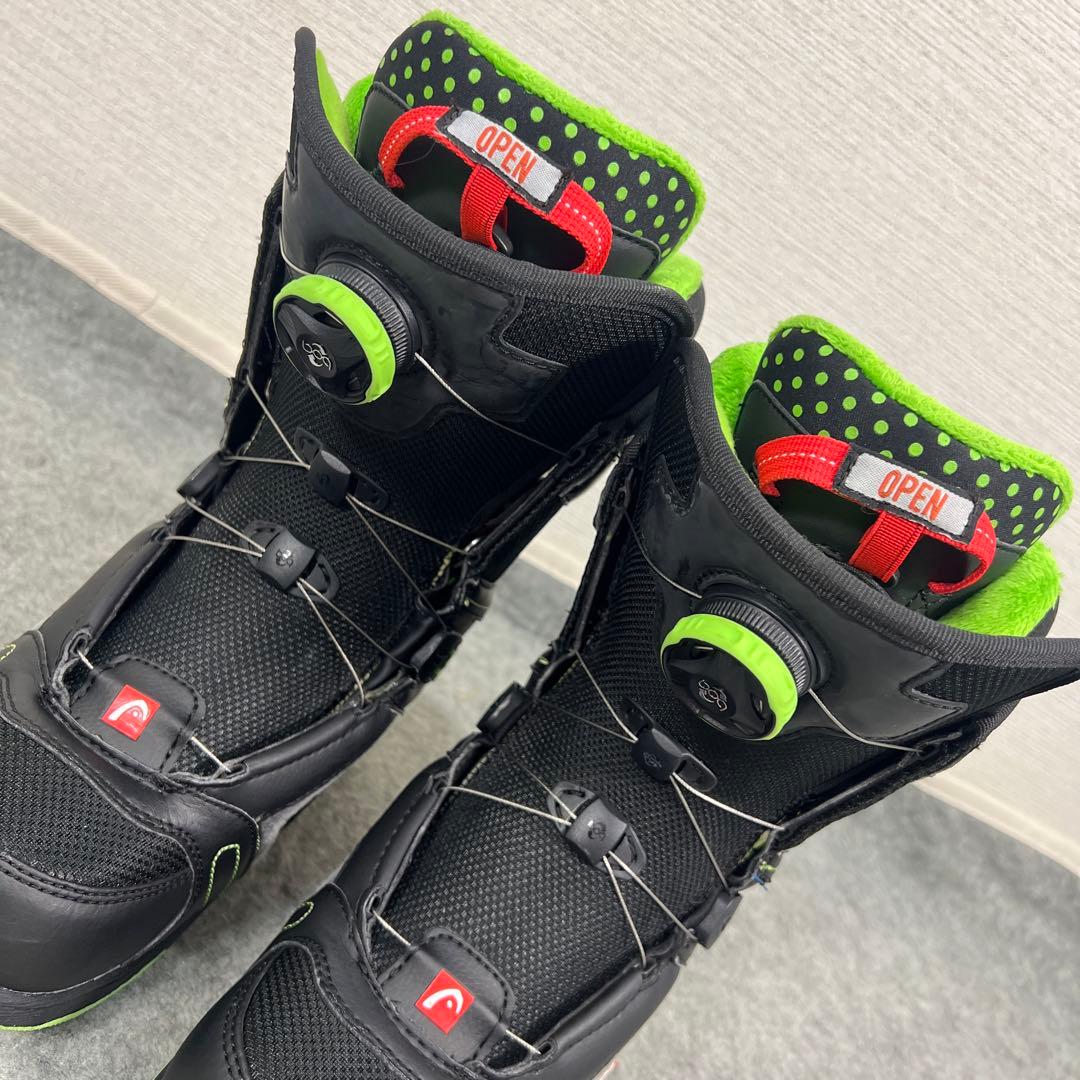 数回使用 23.5cm HEAD ZORA BOA スノボ ブーツ