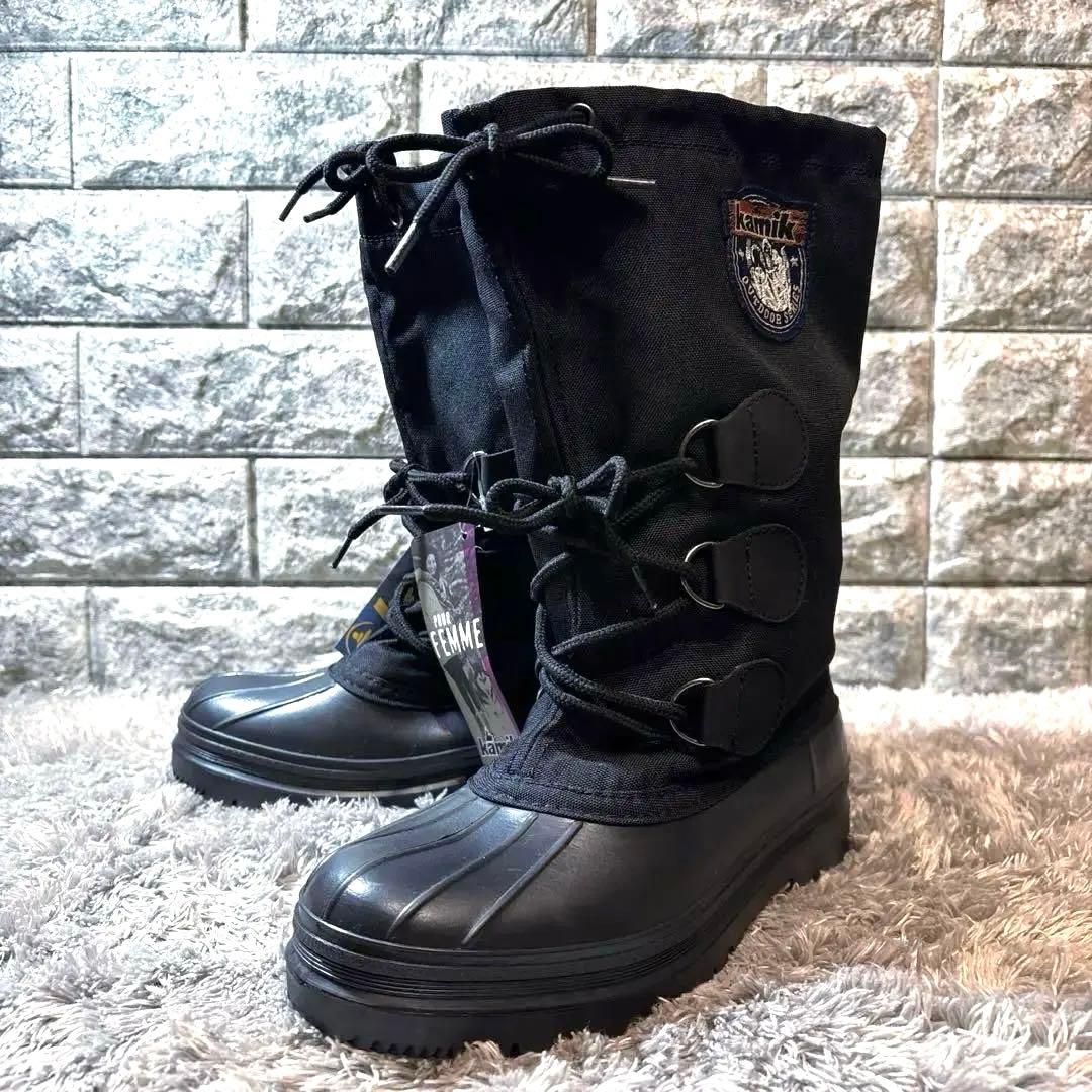 新品❣️Kamik カミック スノーブーツ ウインターブーツ アウトドア 24.0