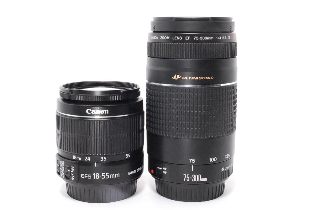 一眼レフカメラ❤️Canon EOS 8000D ダブルレンズ❤️超望遠レンズセット