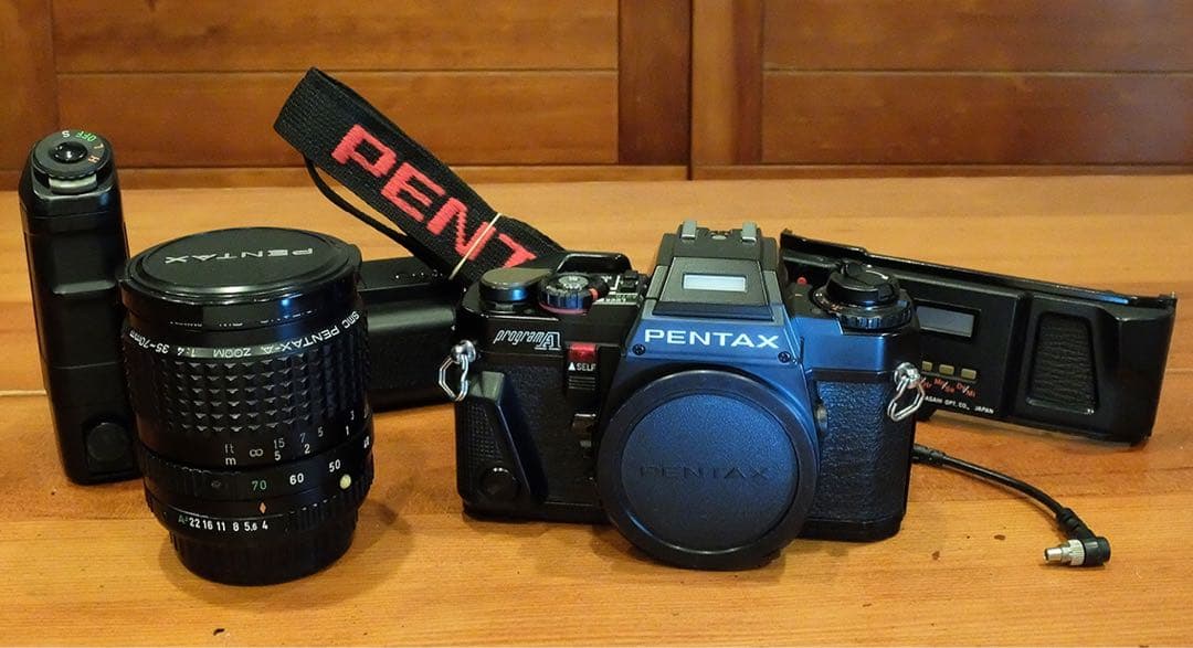 PENTAX program A BKセット 全動作良好 ほぼ美品