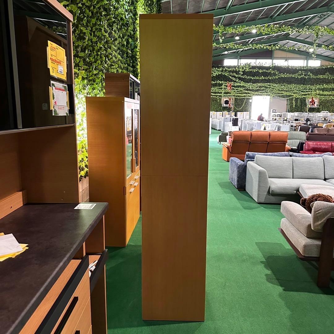 キッチンボード 食器棚 大容量収納 ファミリータイプ 木目調 F044