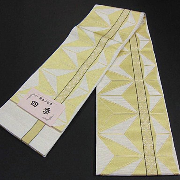 新品　本場筑前博多織小袋帯　四季 　小紋・紬・浴衣などに➂