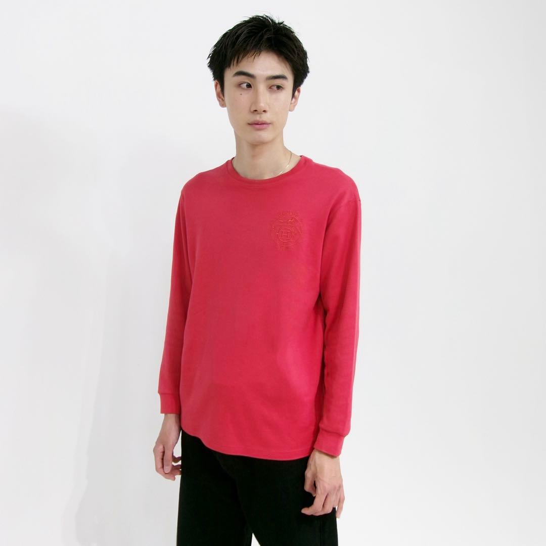 HEBO様Hermes エルメス　ロゴロンT ロゴ刺繍　胸ロゴ　レディース
