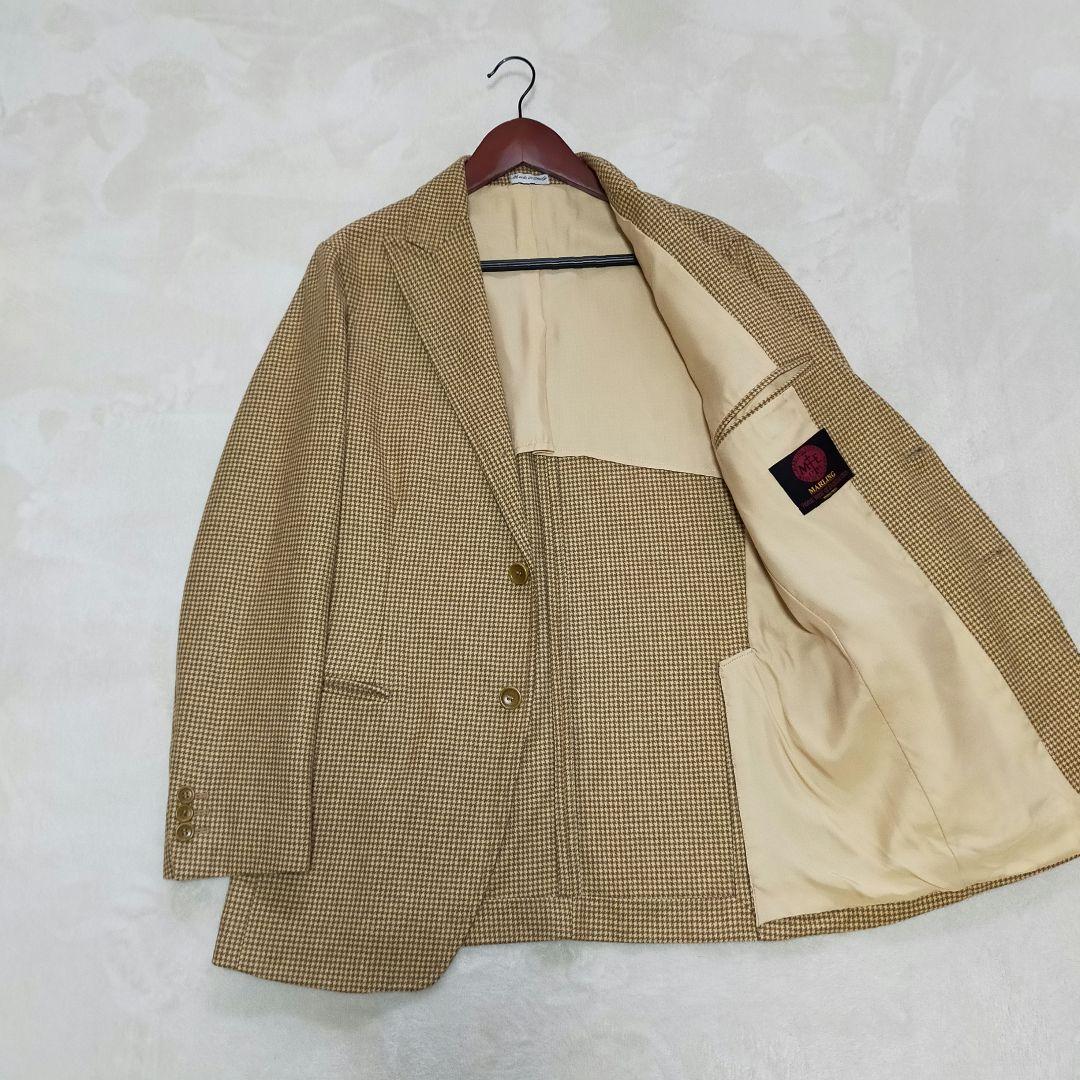 美品　イタリア製　Y.Akamine　千鳥格子柄　テーラードジャケット