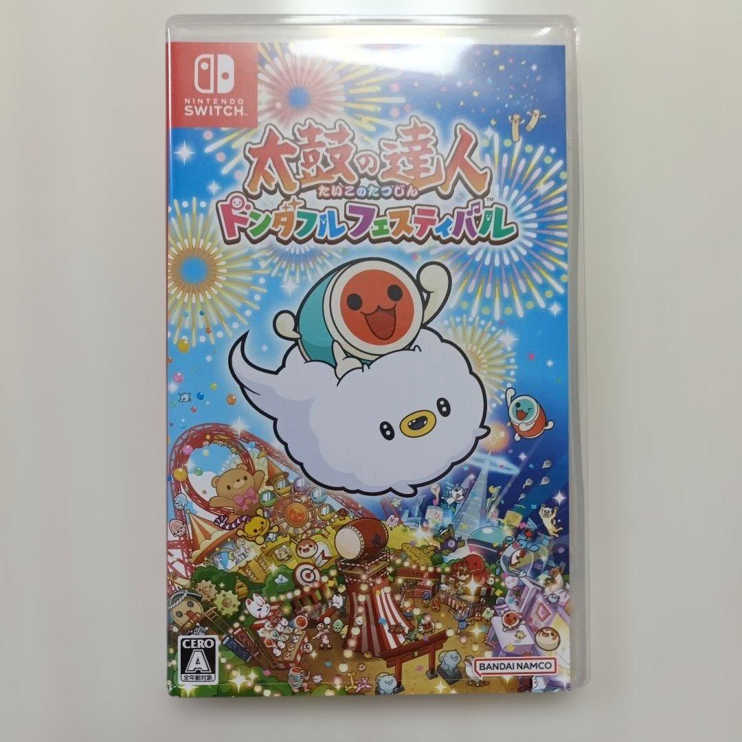 太鼓の達人　太鼓とバチとソフトのセット　Nintendo Switch