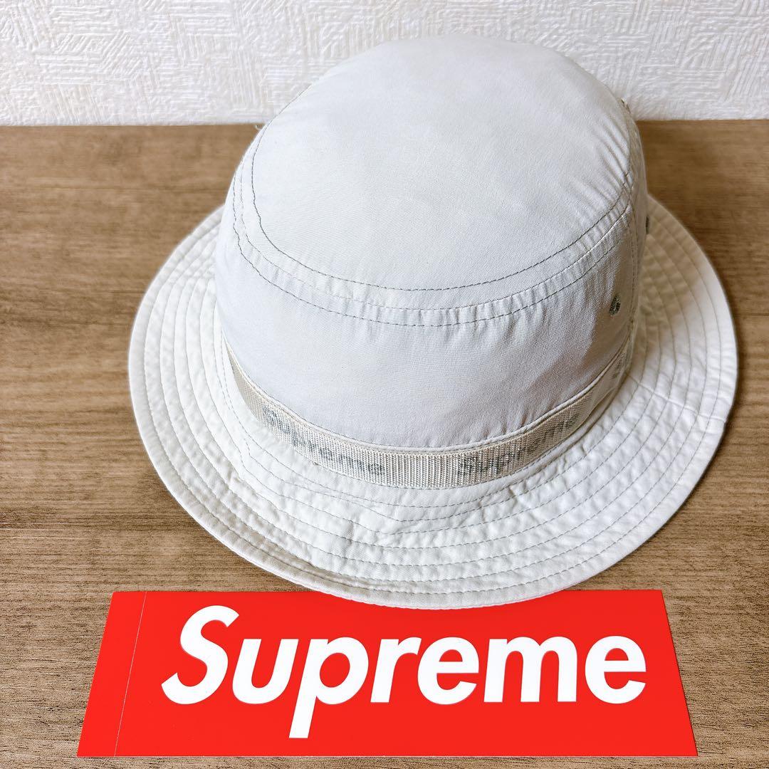 正規品　Supreme バケットハット　帽子 アイボリー　ホワイト　ハット