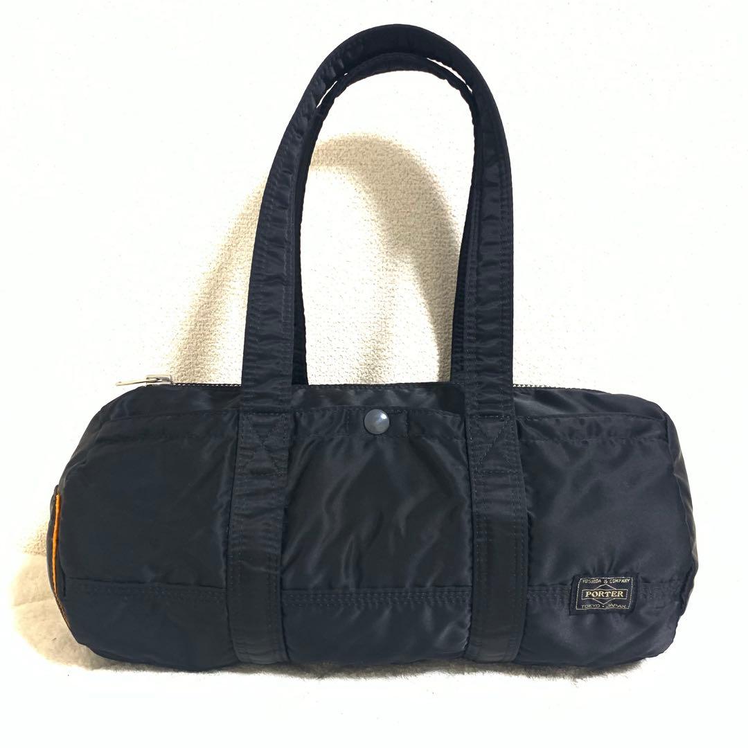 未使用級 PORTER ポーター タンカー　ミニボストン ダッフルバッグ 黒 L