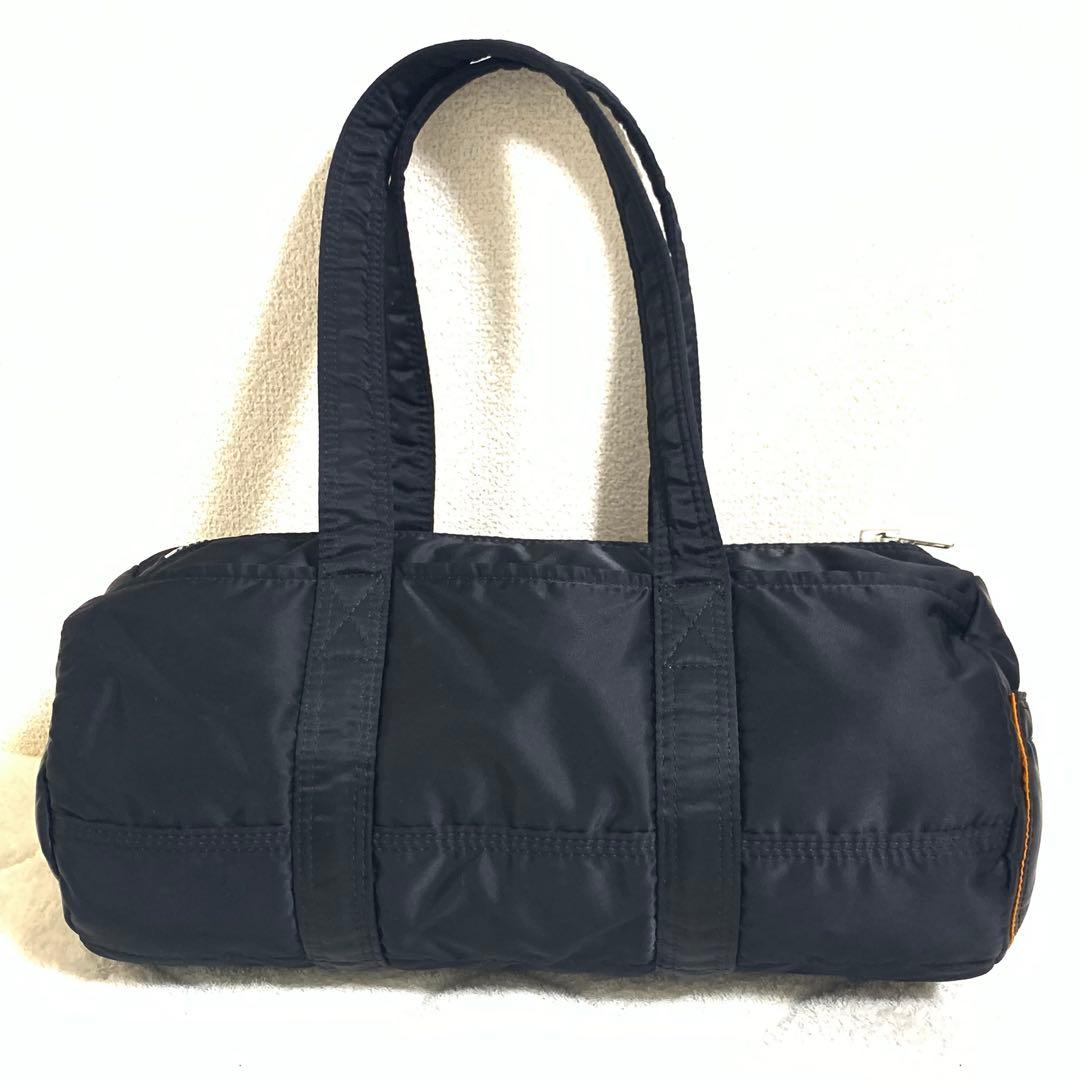 未使用級 PORTER ポーター タンカー　ミニボストン ダッフルバッグ 黒 L