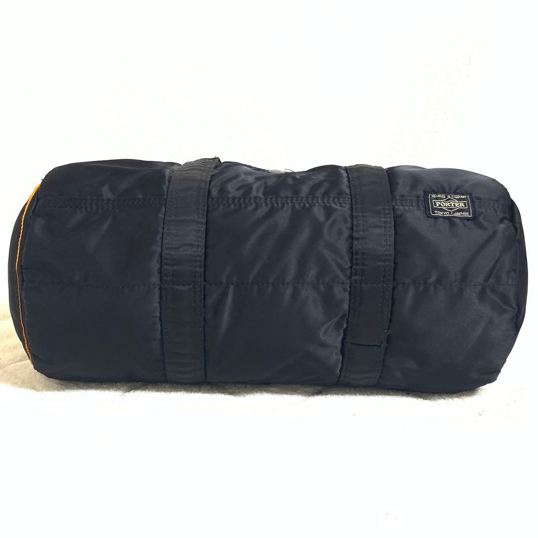 未使用級 PORTER ポーター タンカー　ミニボストン ダッフルバッグ 黒 L