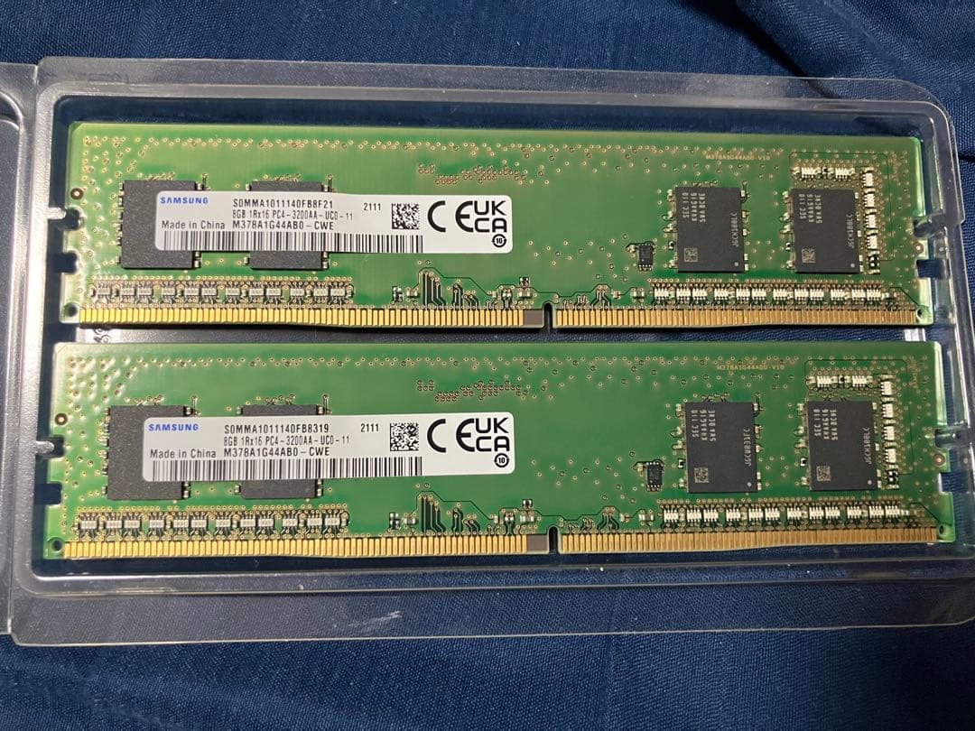DDR4 16GB 3200MHz 8GB×2枚