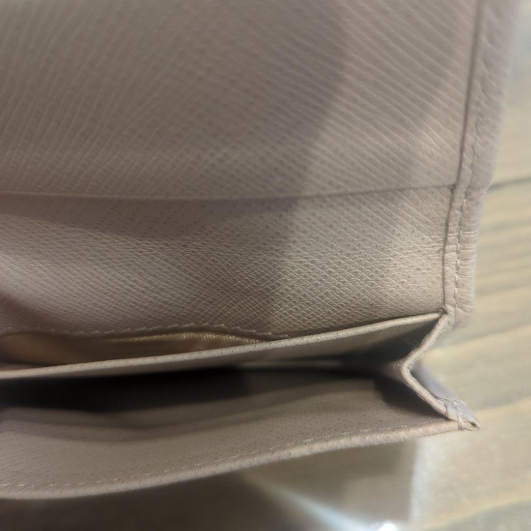 PRADA ピンクベージュ 名刺入れ