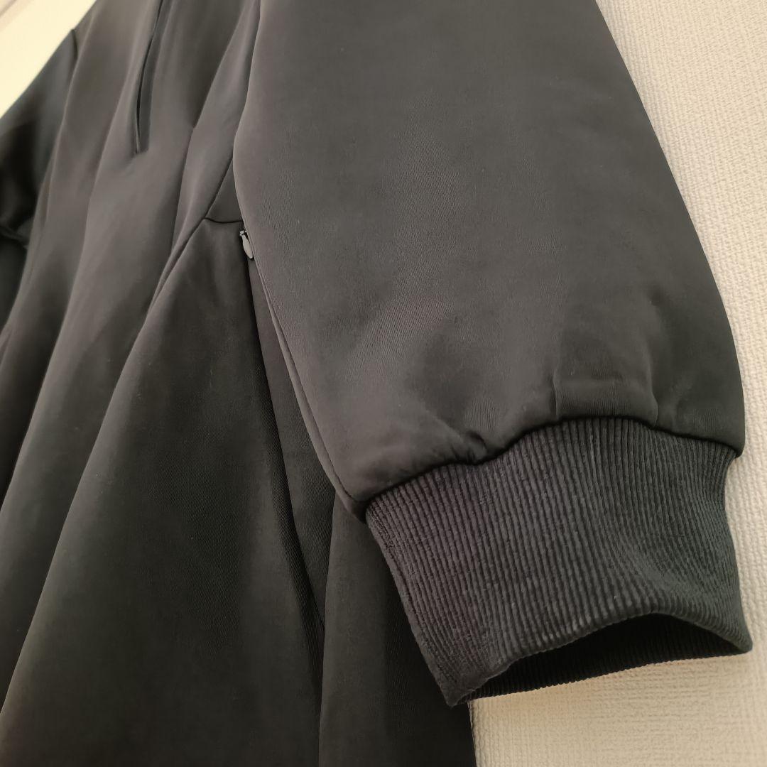 CINEMATIQ　ダブルポケットパーカーワンピ　ネイビー　フリーショート